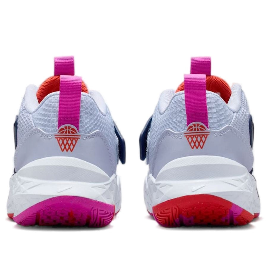 (GS) Nike Team Hustle D12 'Ghost Fire Pink' HF6279-005