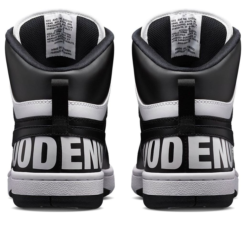 Fragment Design x GOODENOUGH x NikeLab Court Force Sneakers Black/White 814913-001