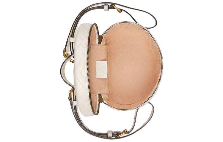 (WMNS) Gucci GG Marmont Series Backpack MIni-Size White 598594-DTDCT-9022