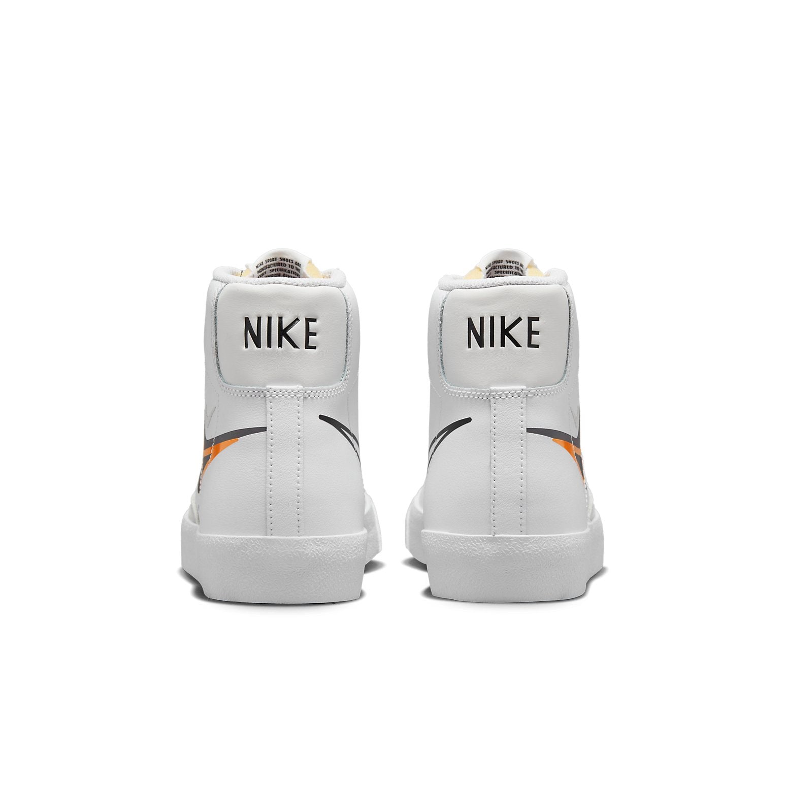 Nike Blazer Mid Next Nature 'Multi-Swoosh - White Bright Mandarin' FN7809-100