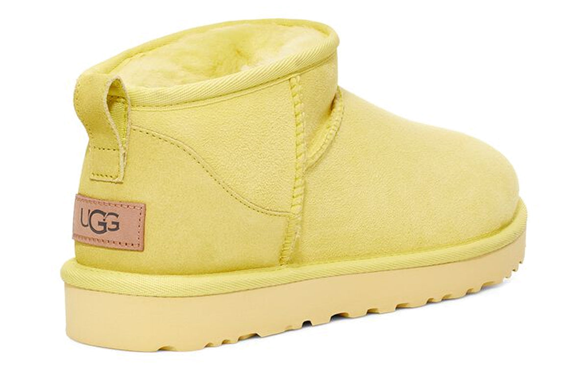 (WMNS) UGG Classic Ultra Mini 'Yellow' 1116109-MRT