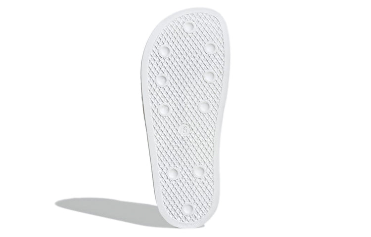 (WMNS) adidas originals Adilette Slides 'White Blue' H00151