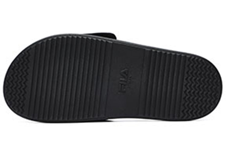FILA FUSION Donut Slippers 'Black' T12M227506FBA