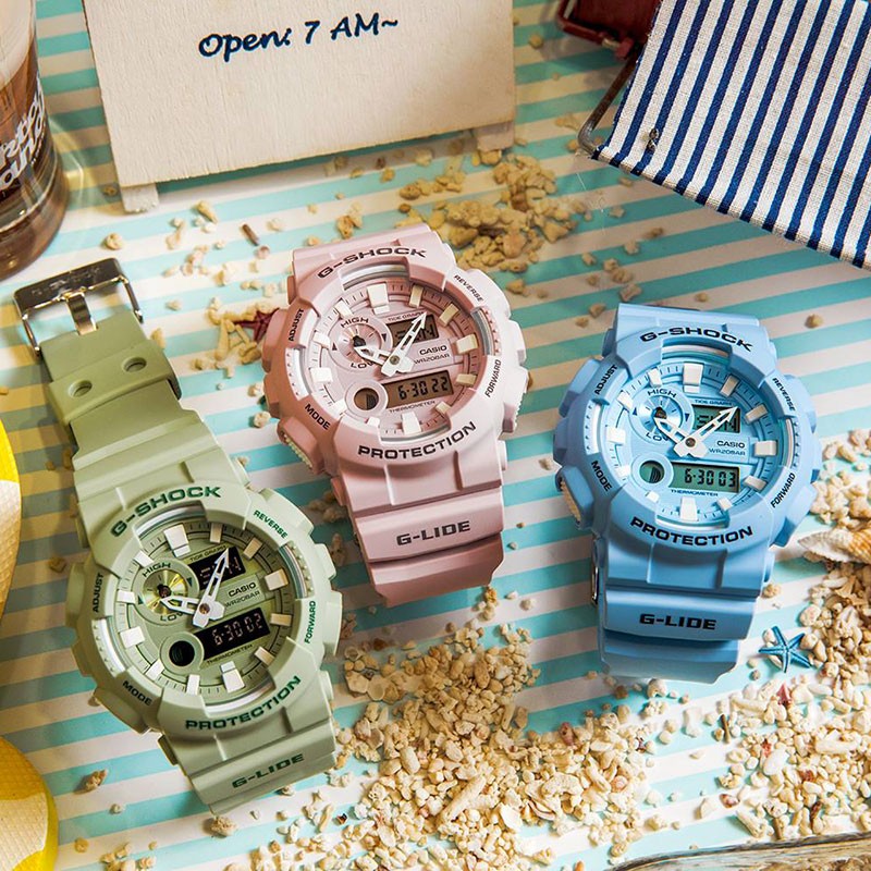 CASIO G-Shock Analog-Digital 'Green' GAX-100CSB-3A