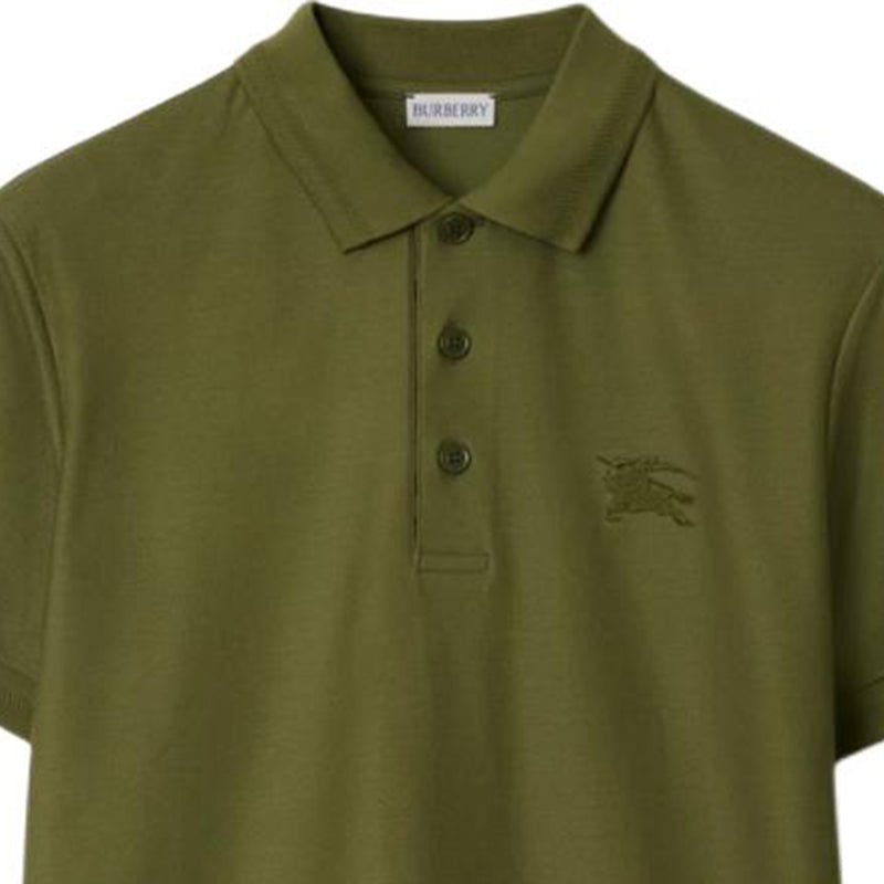 Burberry 26 Cotton Polo Shirt 'Olive Green' 80991641
