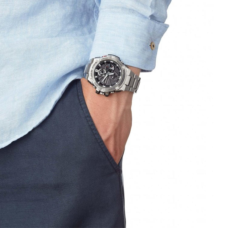CASIO G-Shock G-Steel 'SIlver Black' GST-B100D-1APRT