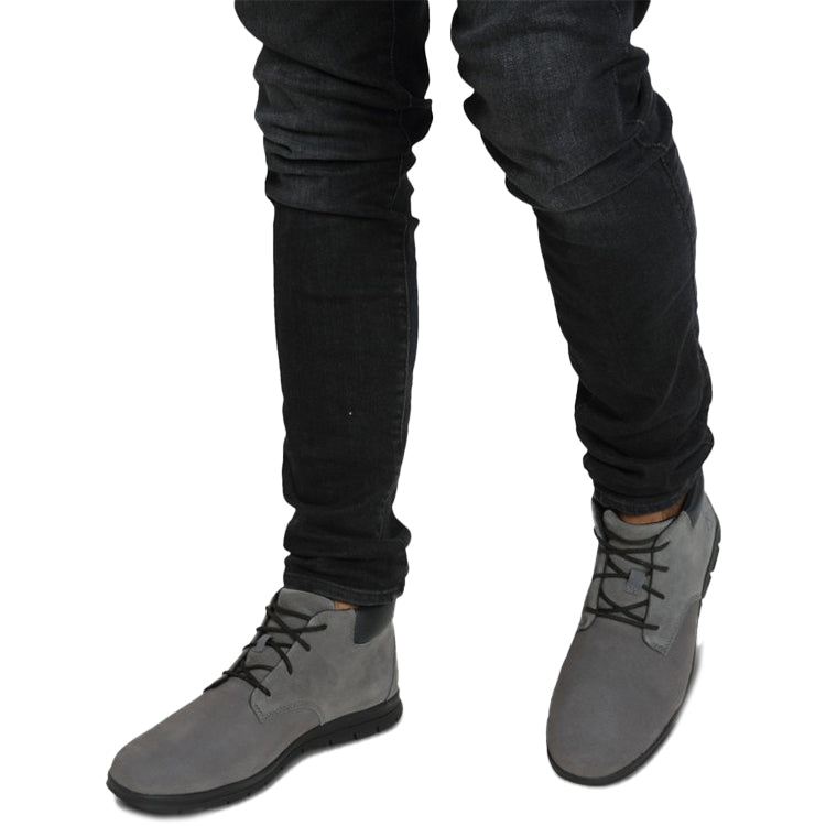 Timberland Graydon Leather Chukka Wide-Fit Boots 'Grey' A1ZM4