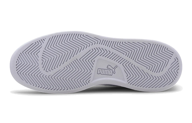 PUMA Smash V2 Jr White/Blue 365170-16