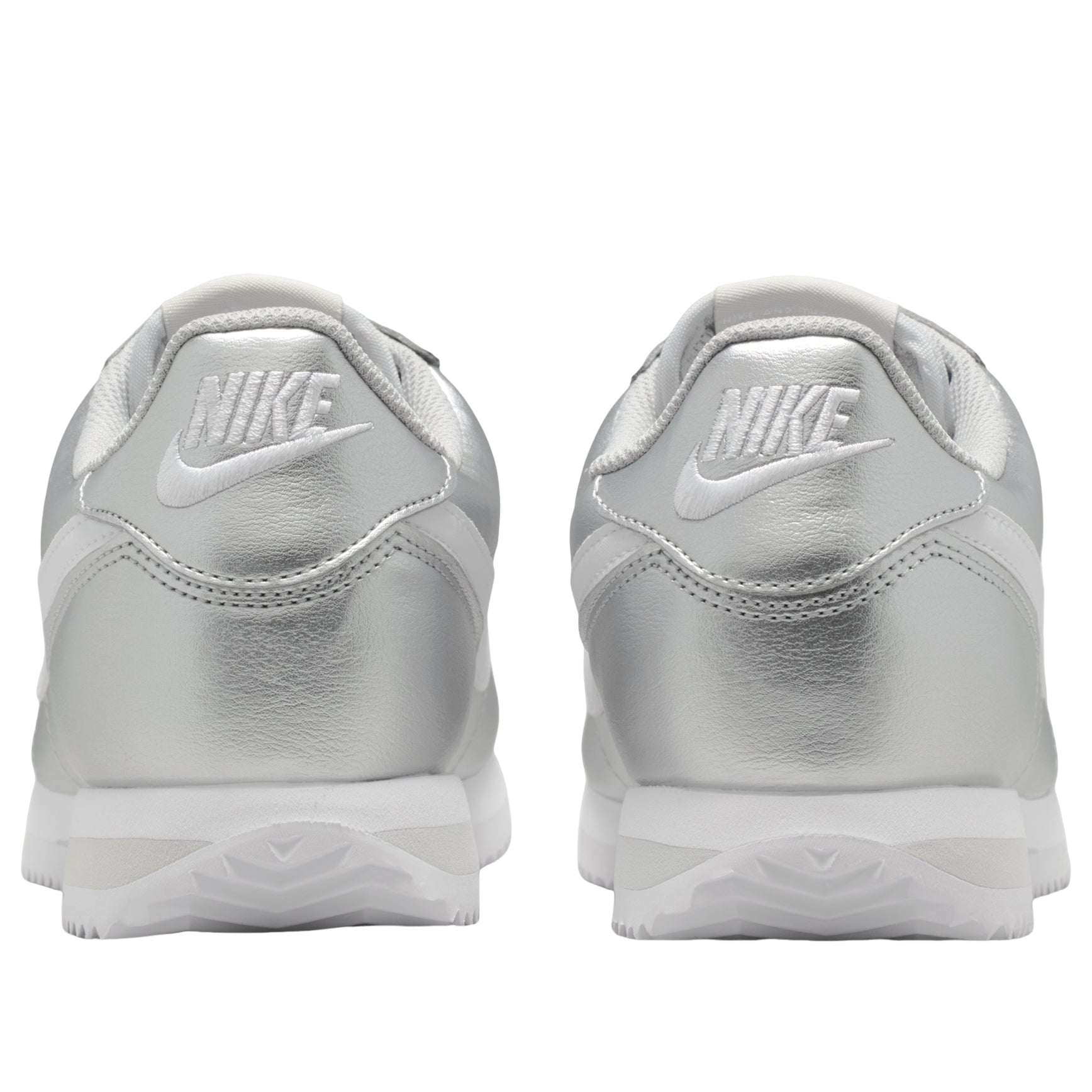 (WMNS) Nike Cortez 'Metallic Silver Grey Fog White' IR0042-001