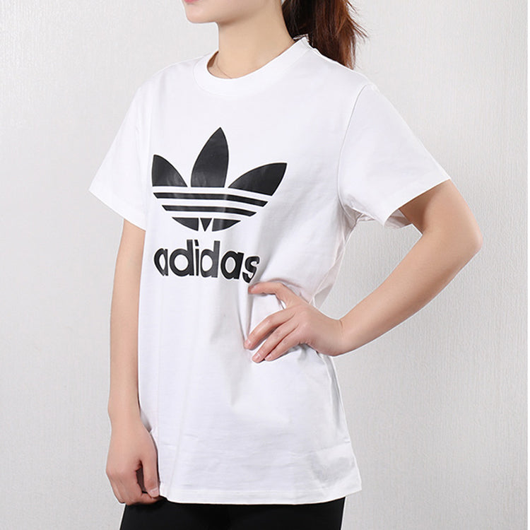 (WMNS) adidas originals Sports Short Sleeve White DX2322