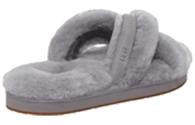 (WMNS) UGG Abela Gray Purple Slippers 1017548-SAMT