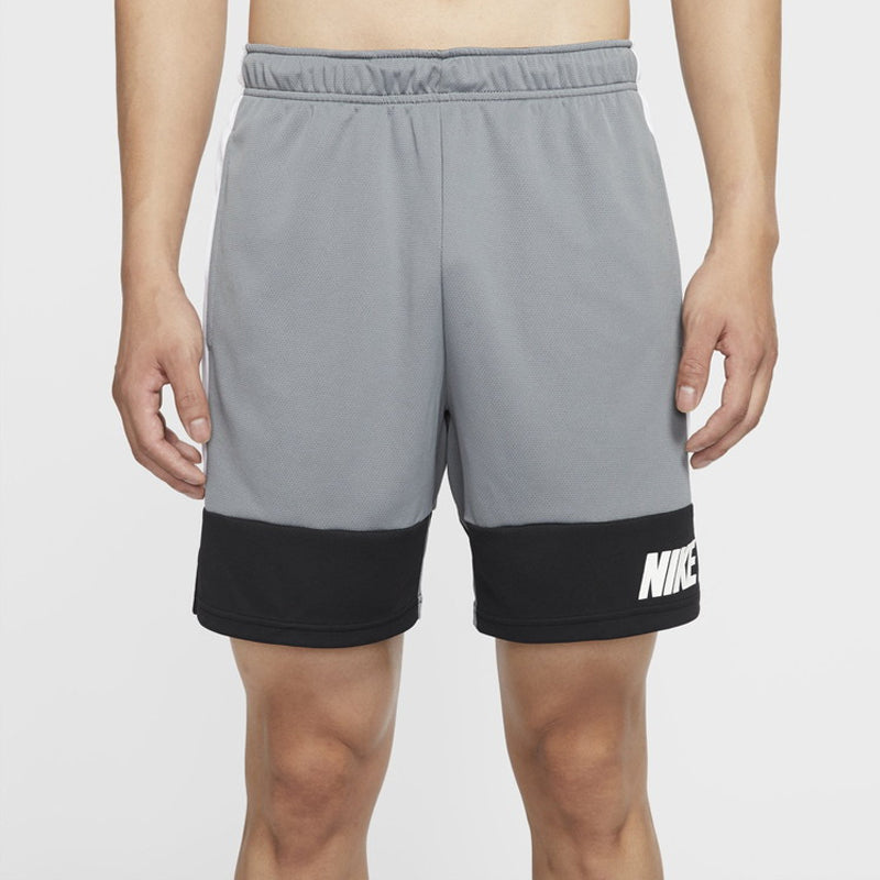 Nike Dri-Fit Series Contrasting Colors Sports Shorts Gray CU3468-084