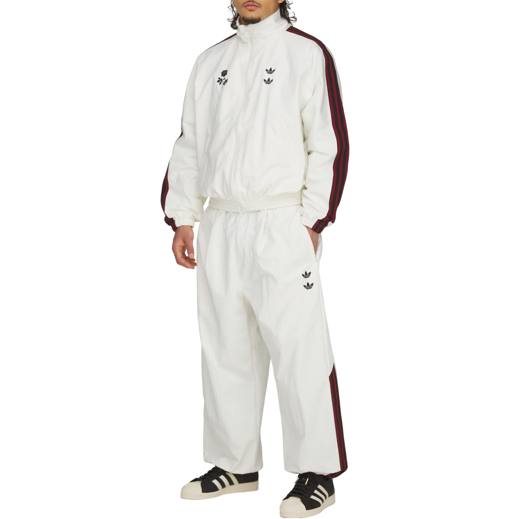 adidas x Chavarria Woven Track Jacket 'Off White' KT2616