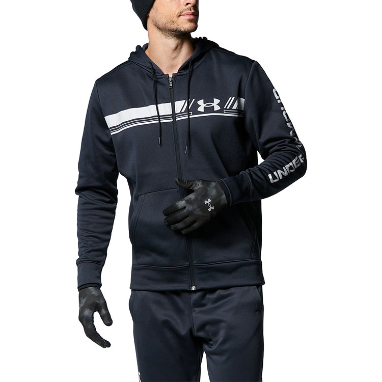 Under Armour Fleece Knit Jacket 'Black' 1375509-001