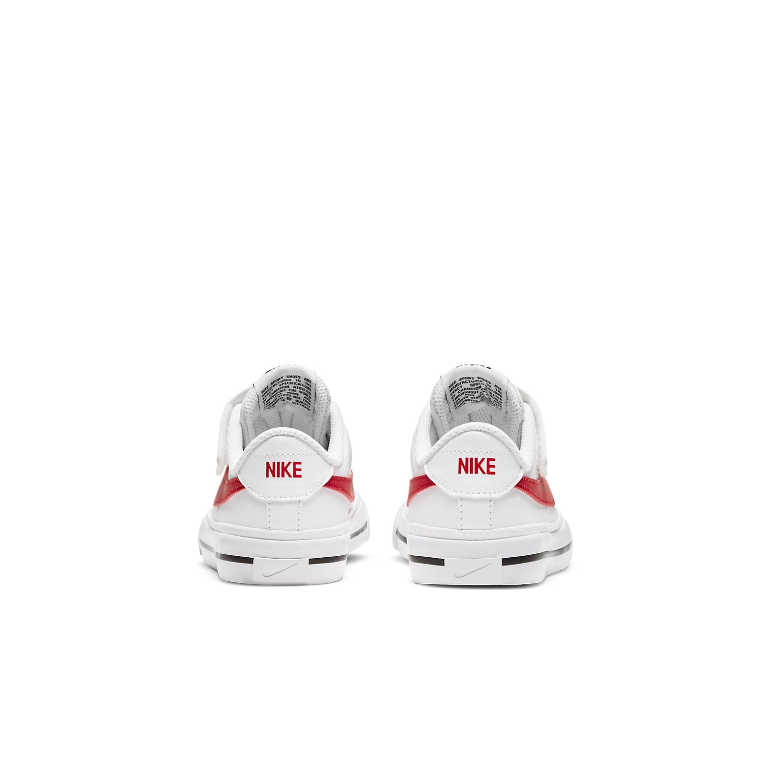 (PS) Nike Court Legacy White/Red DA5381-105
