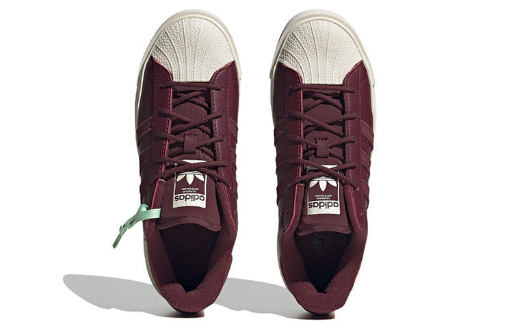 (WMNS) adidas originals Superstar Bonega X 'Shadow Red' HQ6045