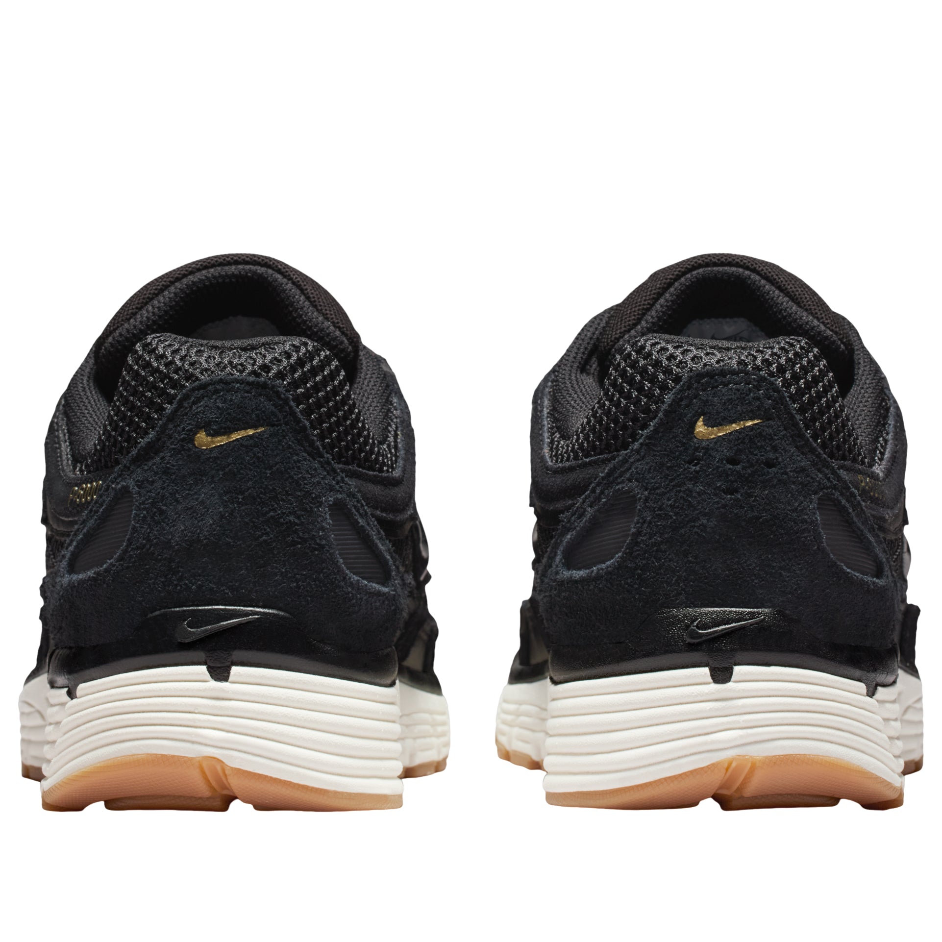 Nike P-6000 Suede 'Black Metallic Gold Grain Sail' HF0015-001