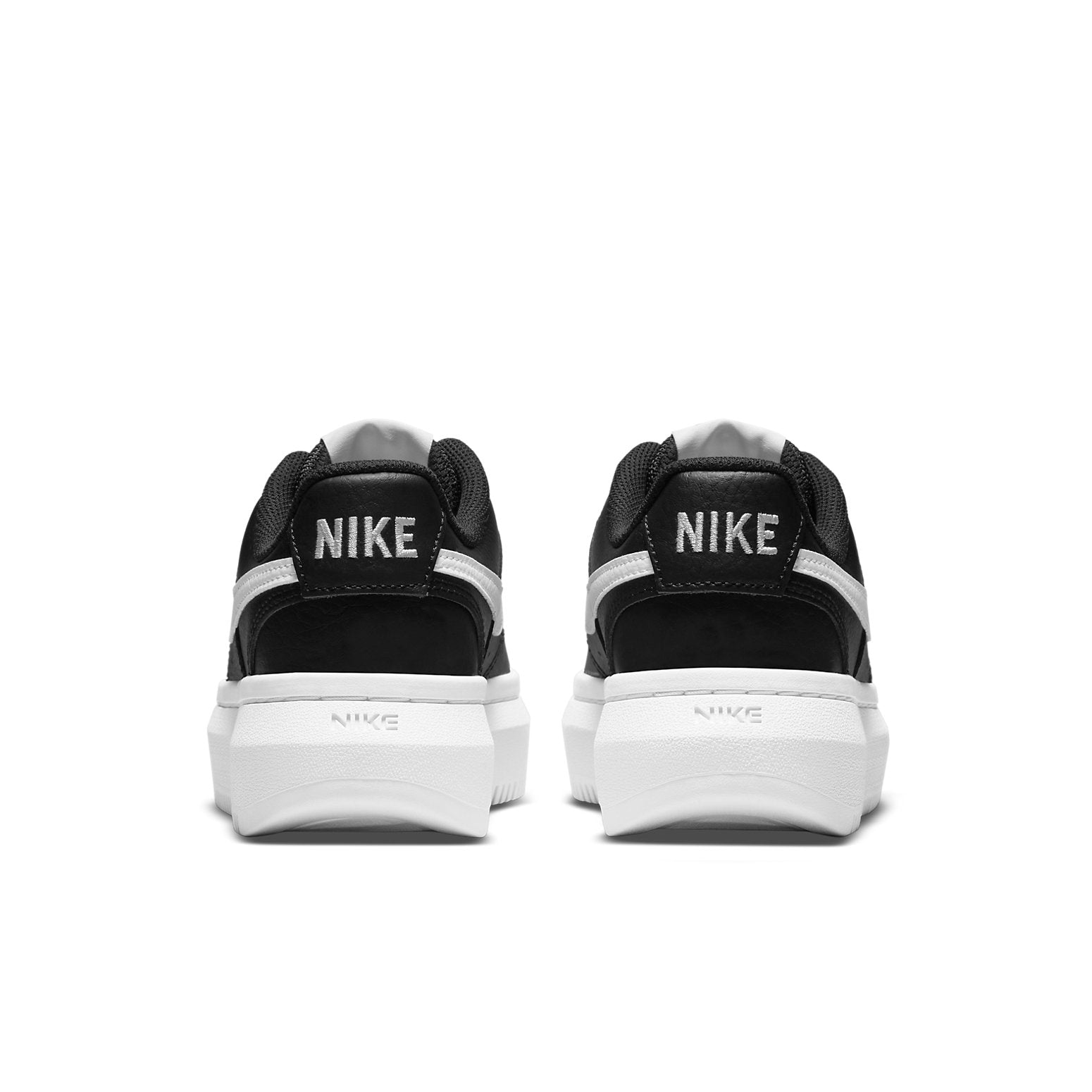 (WMNS) Nike Court Vision Alta 'Black White' DM0113-002