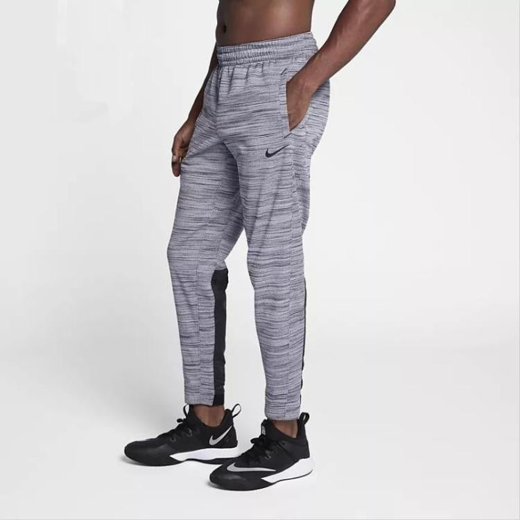 Nike Running Training Knit Bundle Feet Sports Pants Gray 857060-010