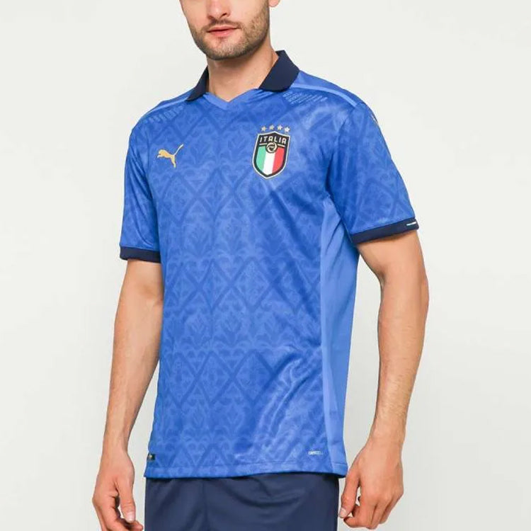 PUMA Italy Home Match Shirt 2020 2021 'Blue' 762919-01