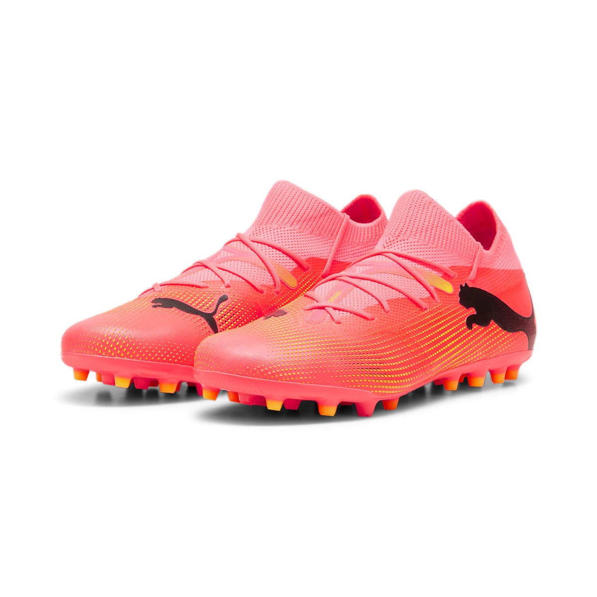PUMA Future 7 Match Mg Soccer Shoes 'Red' 107719-03