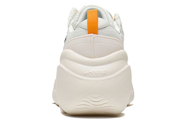 (WMNS) Li-Ning Puff Platform 'Beige Orange' AZGS072-1