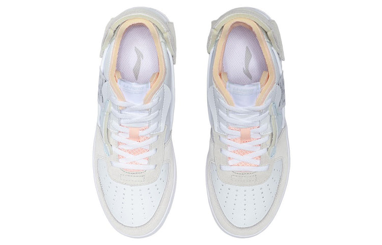 (WMNS) Li-Ning Counterflow 'White Grey Pink' AGCQ394-3
