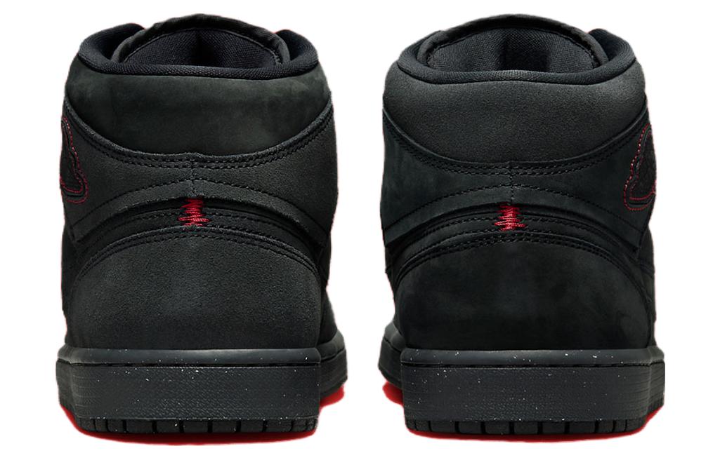 Air Jordan 1 Mid SE Craft 'Dark Smoke Red' FD8634-001
