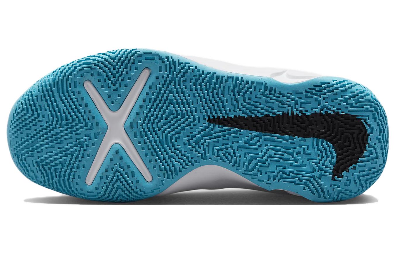 (GS) Nike Team Hustle D10 'Grey Blue Lightning' CW6735-104