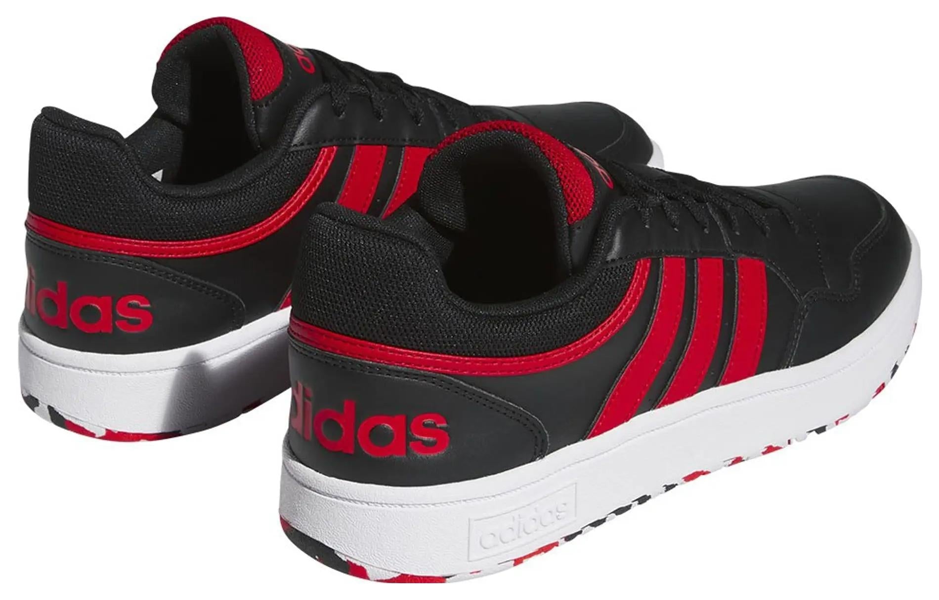 adidas  Hoops 3.0 Low 'Black Red' ID7983