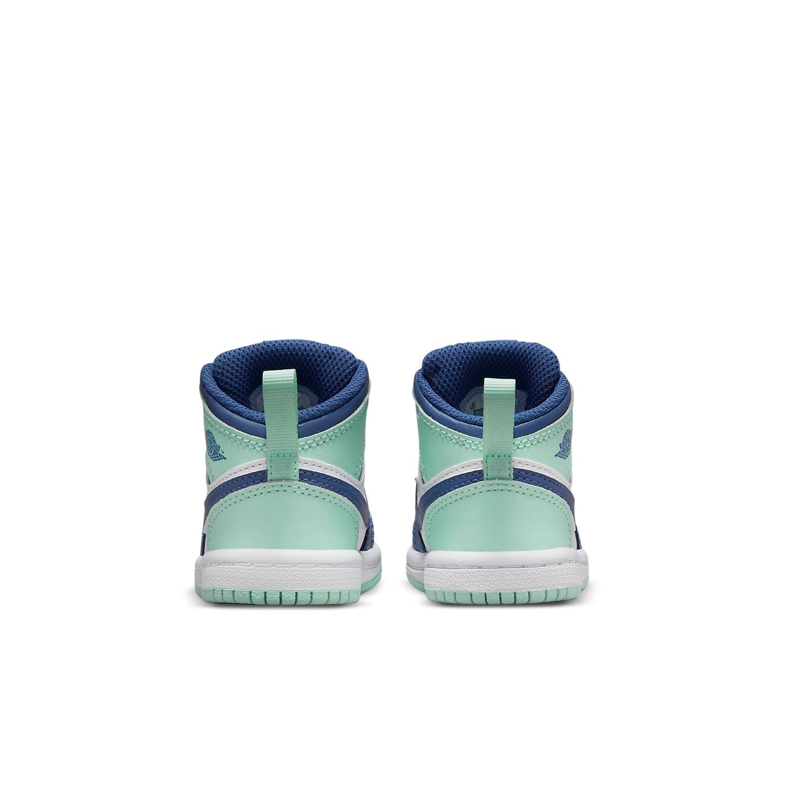 (TD) Air Jordan 1 Mid 'Blue Mint' 640735-413