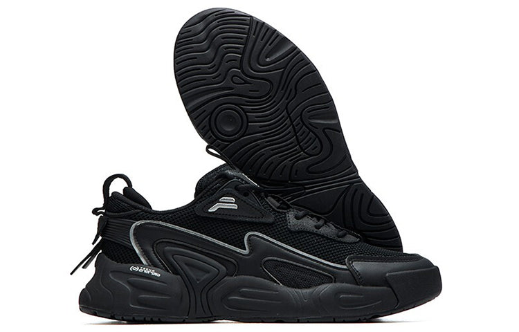 (WMNS) FILA Vortex Low Top Black F12W111234FBK