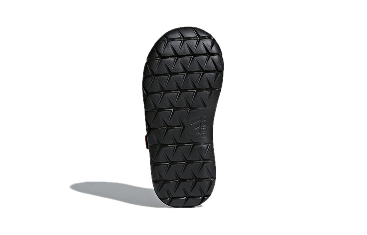 (PS) adidas Fortaswim 2.0 Minimalistic Black Sandals DB0486