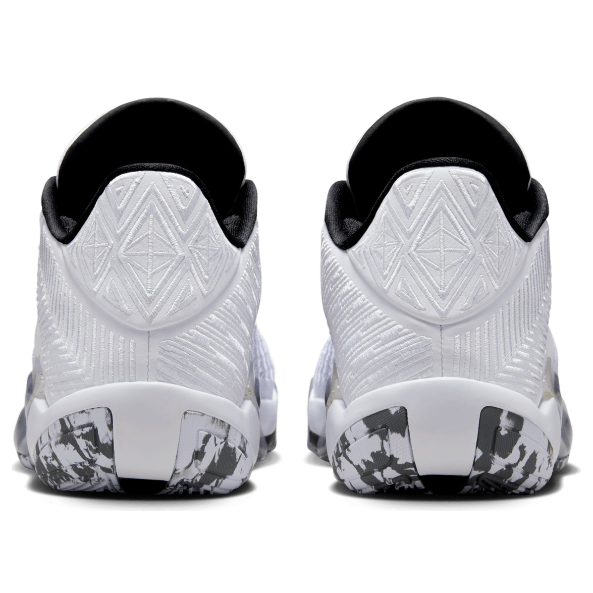 Air Jordan 38 Low PF 'White Metallic Gold Black' FD2325-107