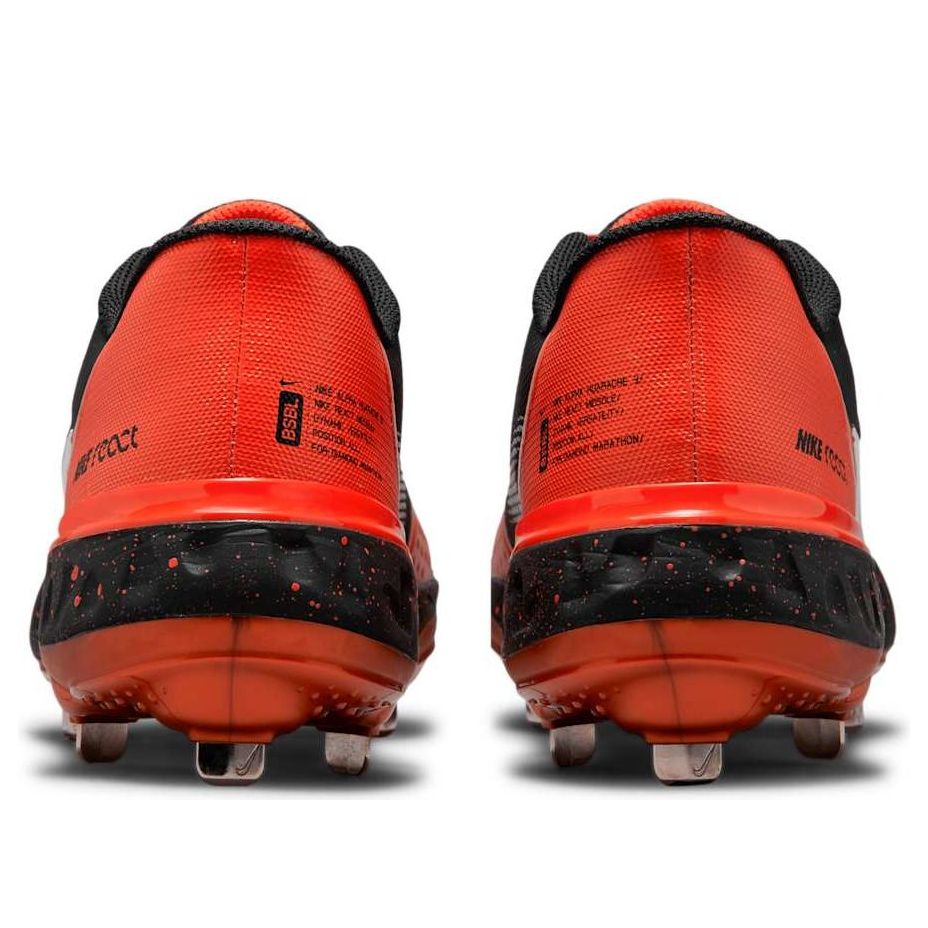 Nike Alpha Huarache Elite 3 Low 'Team Orange Black' CK0746-800