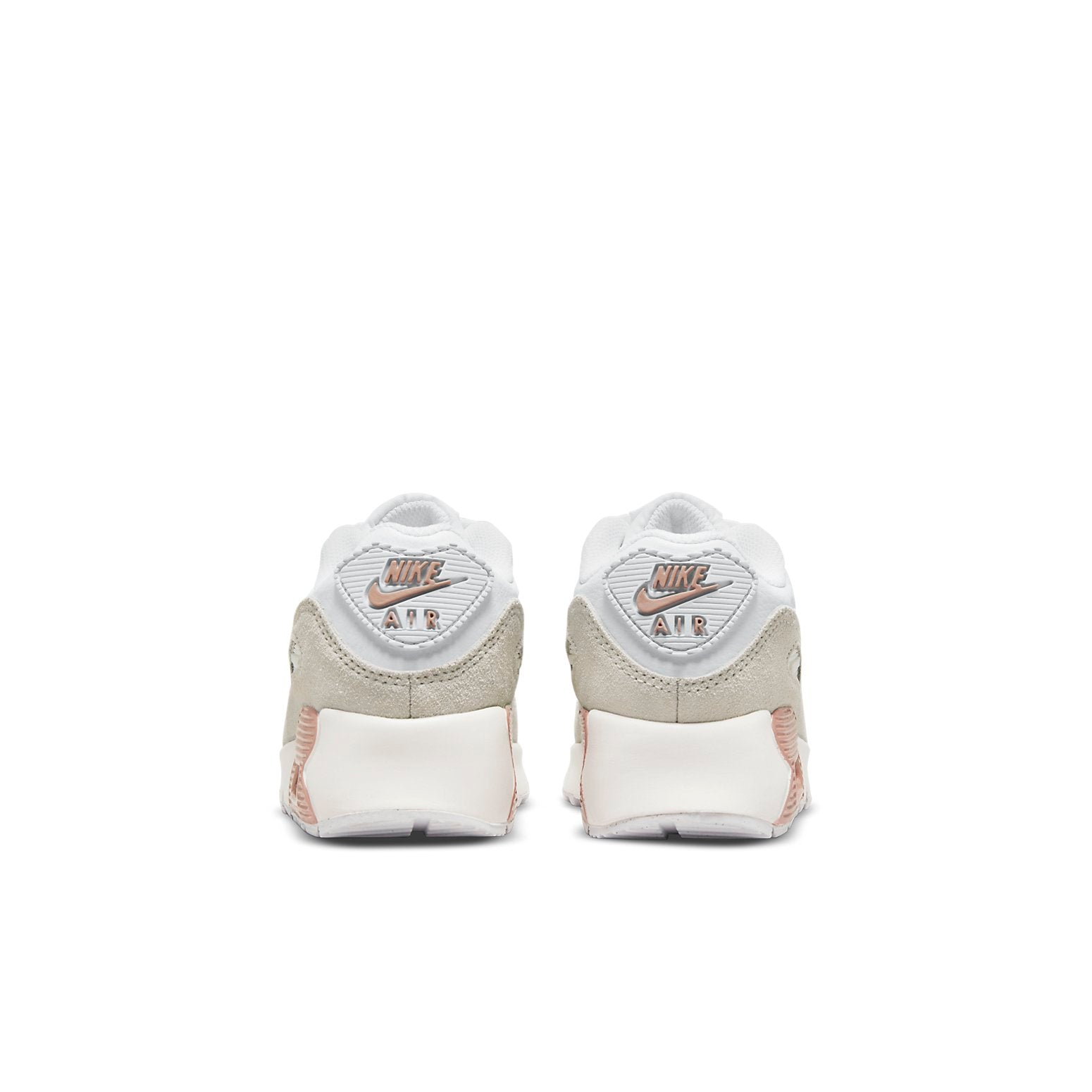 (PS) Nike Air Max 90 Leather 'White Metallic Red Bronze' CD6867-117