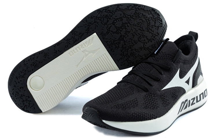 Mizuno PI Knit Low-top 'Black And White' D1GH202401