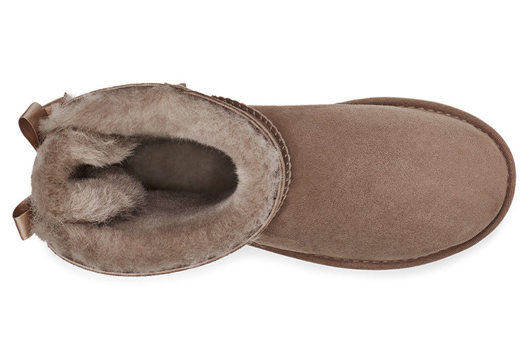 (WMNS) UGG Bailey Bow II 2.0 Fleece Lined 1016225-CRBO