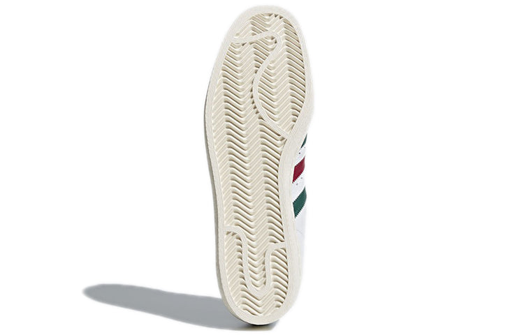 adidas Superstar 80s 'White Green Ruby' CQ2654