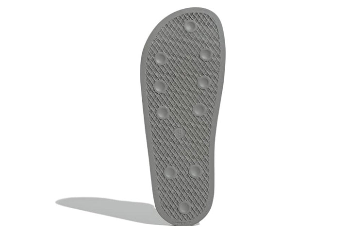 adidas originals Adilette slides Casual Wear-Resistant Grey Red Unisex Slippers 'Grey Red' GY3737