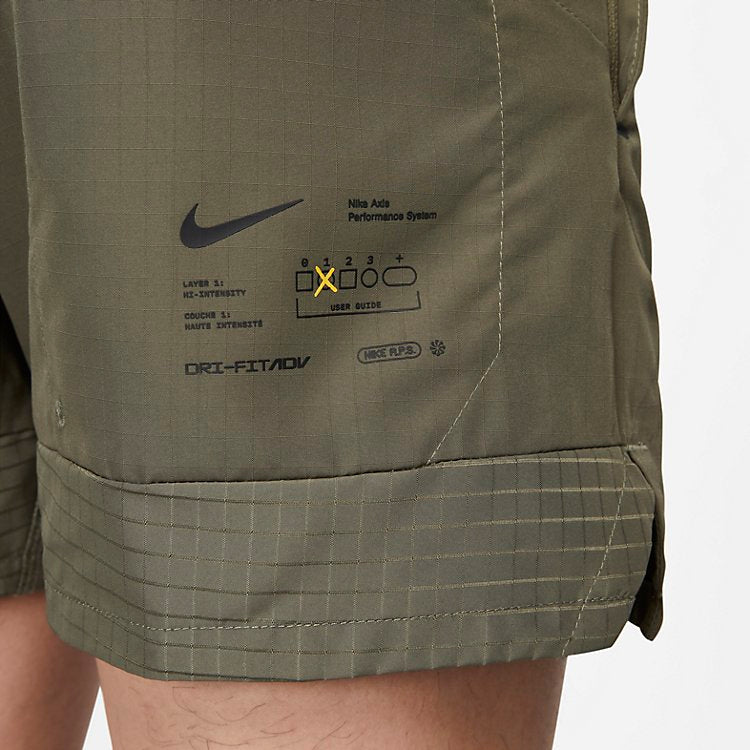 Nike DFADV APS 6IN UL SHORT 'Olive Green' FB6854-222