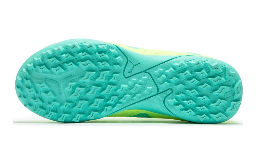 (GS) PUMA Future Play TF Football Boots 'Fluorescent Yellow Aqua' 107202-03