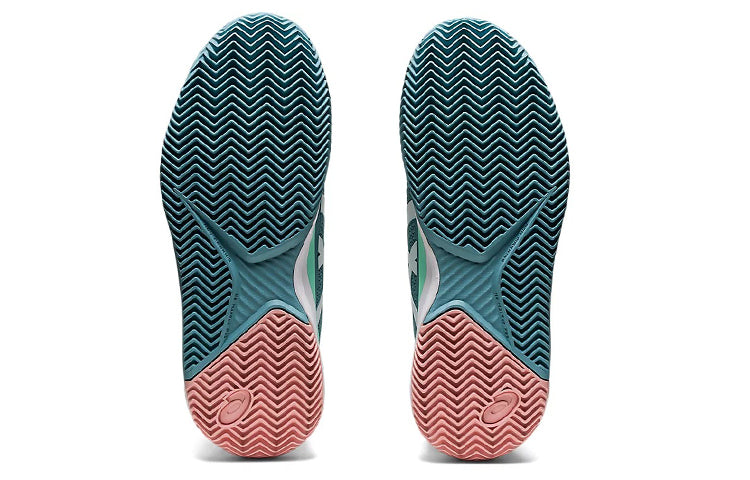 (WMNS) ASICS Gel Resolution 8 Clay 'Smoke Blue' 1042A070-408