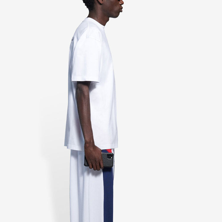 Balenciaga Paris Logo T-Shirt 'White' 612966TKV869040