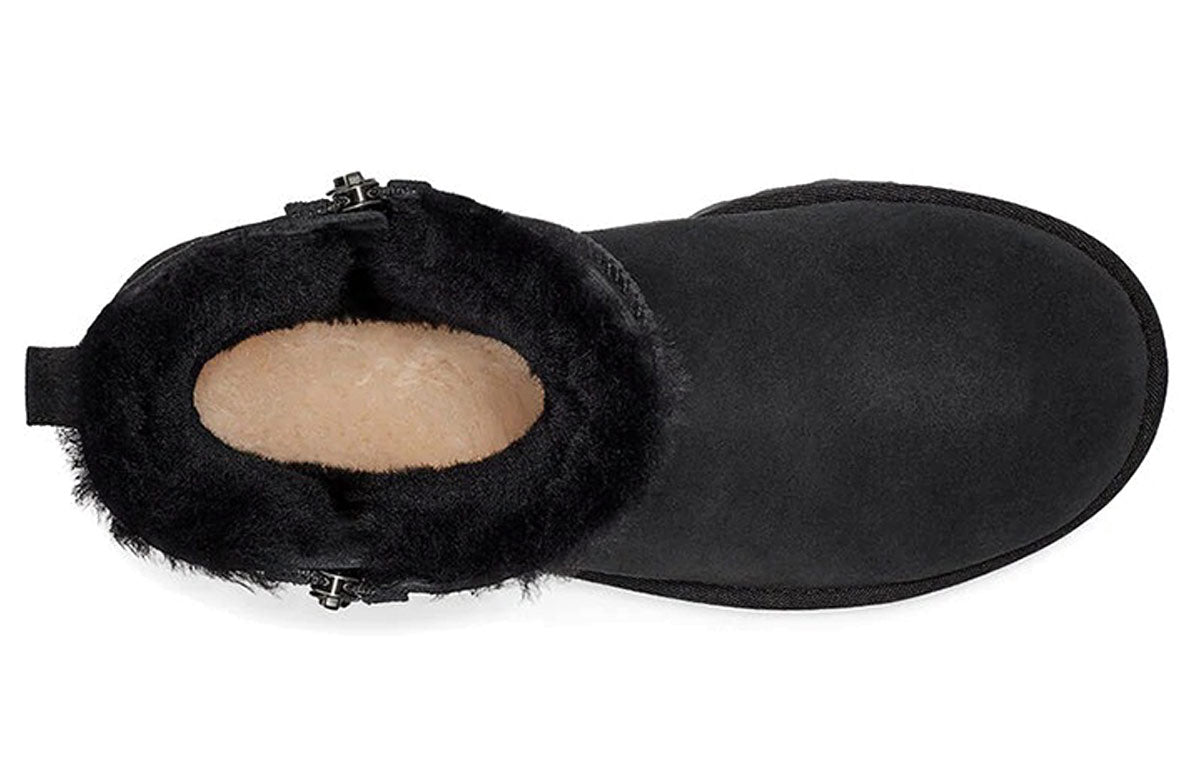 (WMNS) UGG Classic Mini Double Zip 1118853-BLK