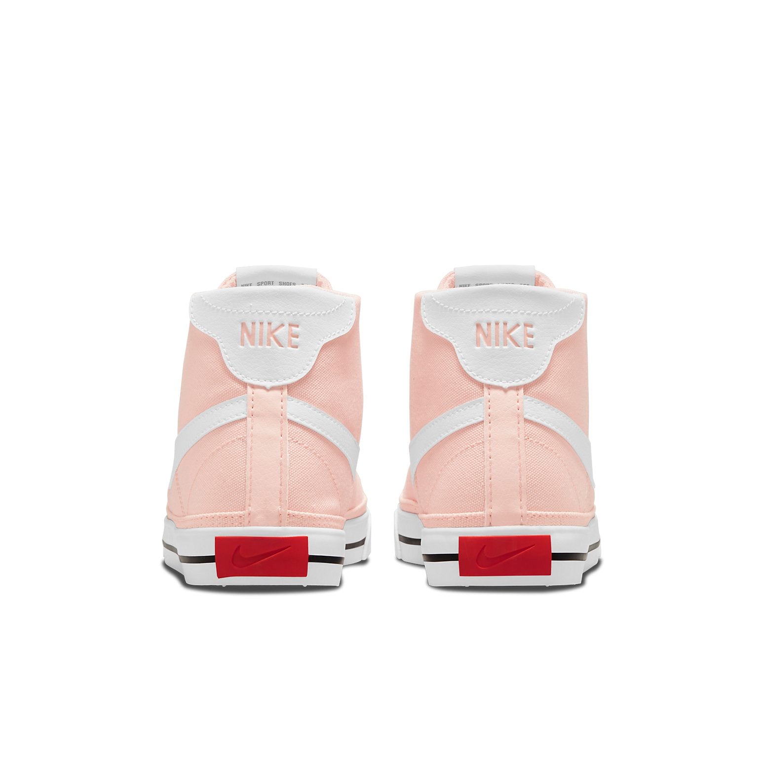 (WMNS) Nike Court Legacy Canvas Mid Sneakers Pink/White DD0161-800