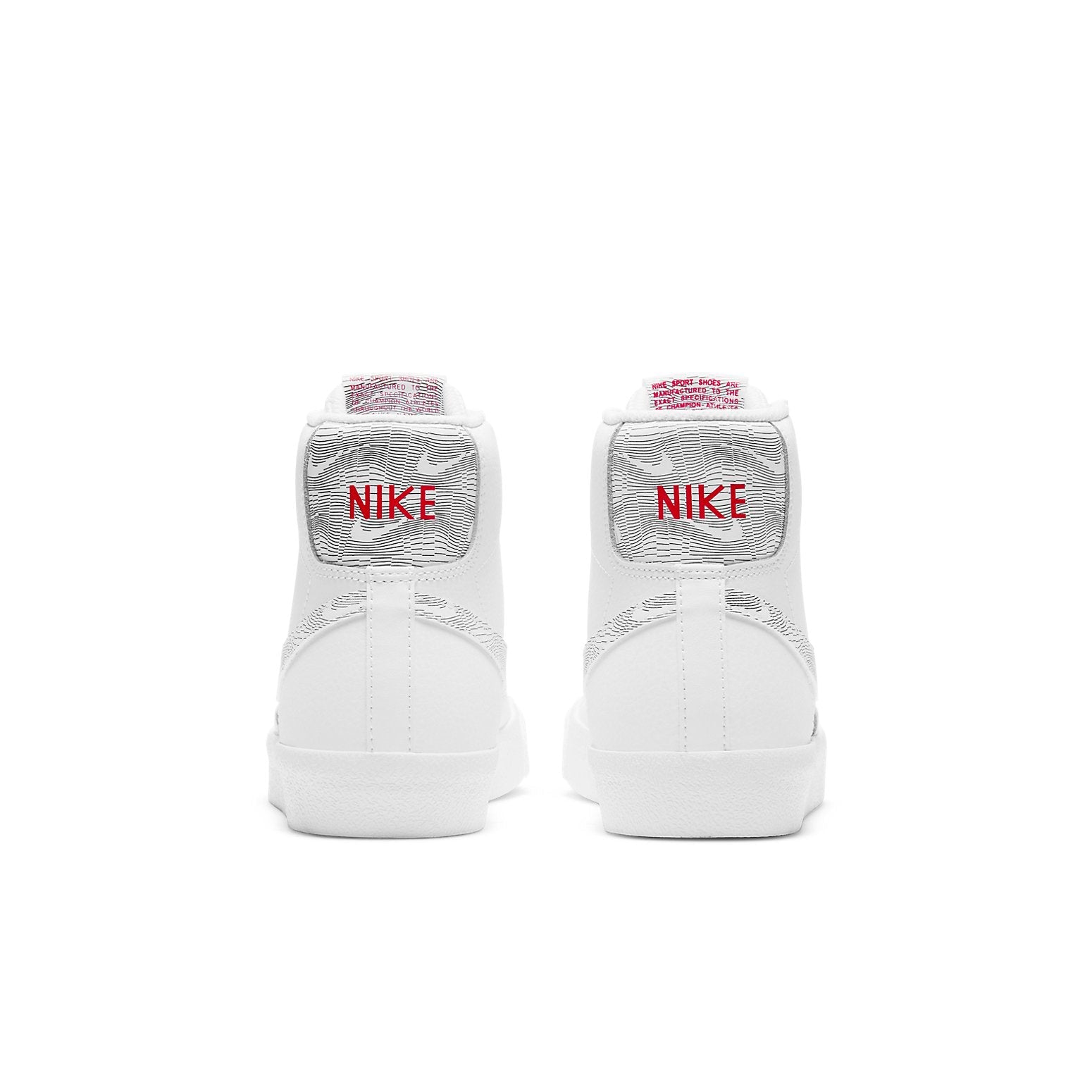 (GS) Nike Blazer Mid '77 'White Logo Print' DJ4624-100