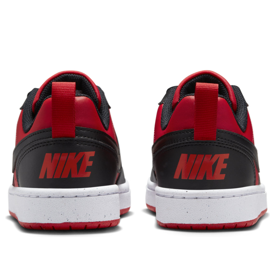 (GS) Nike Court Borough Low Recraft 'University Red Black' DV5456-600