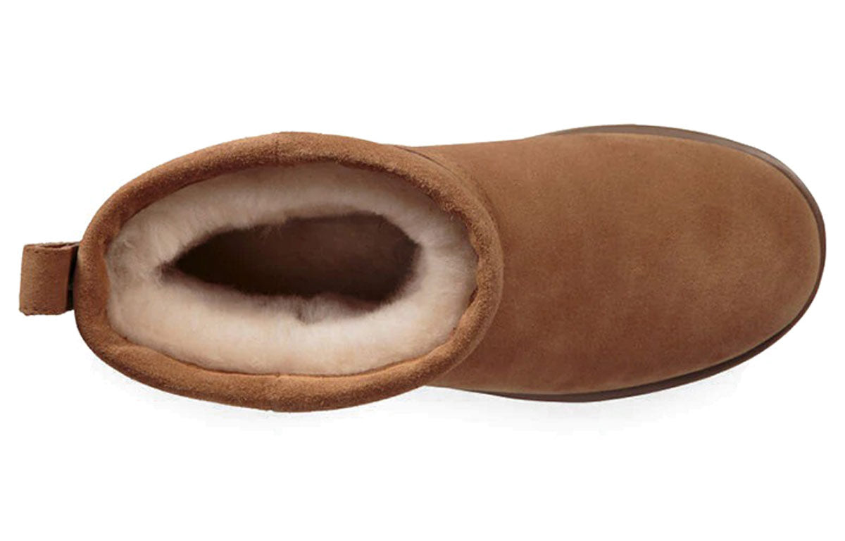 (WMNS) UGG Classic Mini Waterproof 'Chestnut' 1019643-CHE