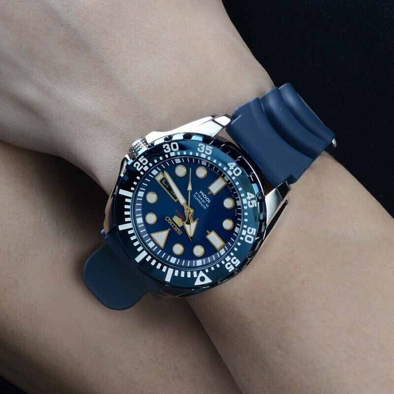 SEIKO Automatic Water Resistant Men's BlueDial Plate SRP605J2